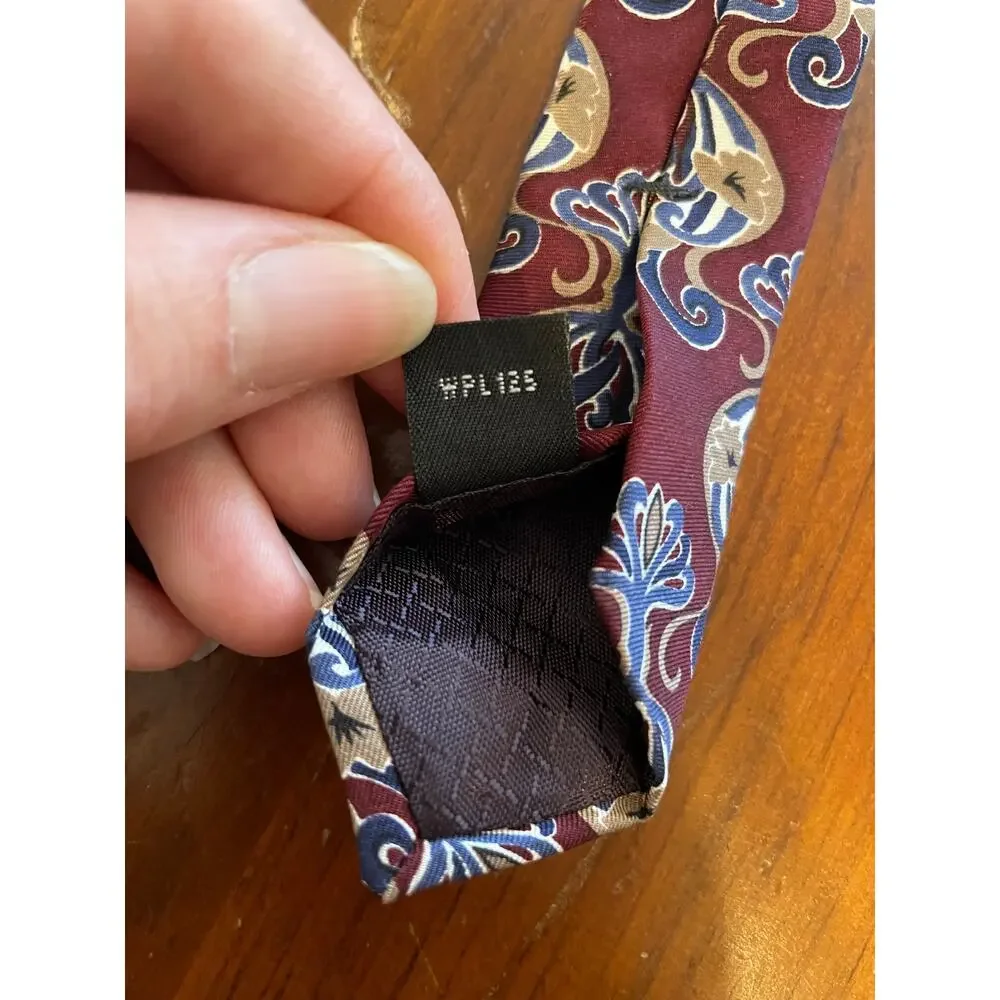 Vintage Christian Dior Monsieur Tie, All Silk, Made in the USA